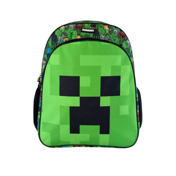 Minecraft Face , Tasche 40 cm Schulranzen für Kinder – 40 × 30 × 17 cm