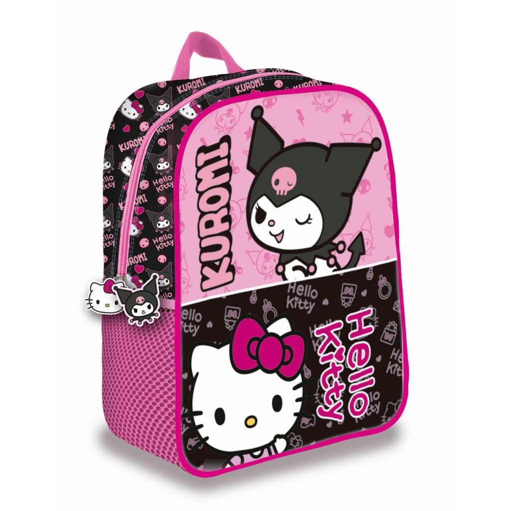 Hello Kitty & Kuromi Children's Kindergarten Backpack – 30 x 24 x 8 cm