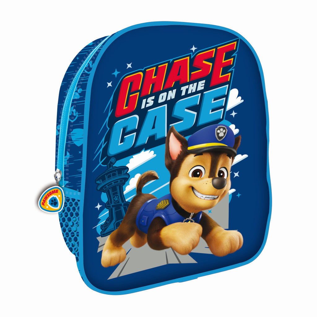 Paw Patrol Chase is on the Case Toddler Backpack for Kids - 26 x 22 x 9.5 cm