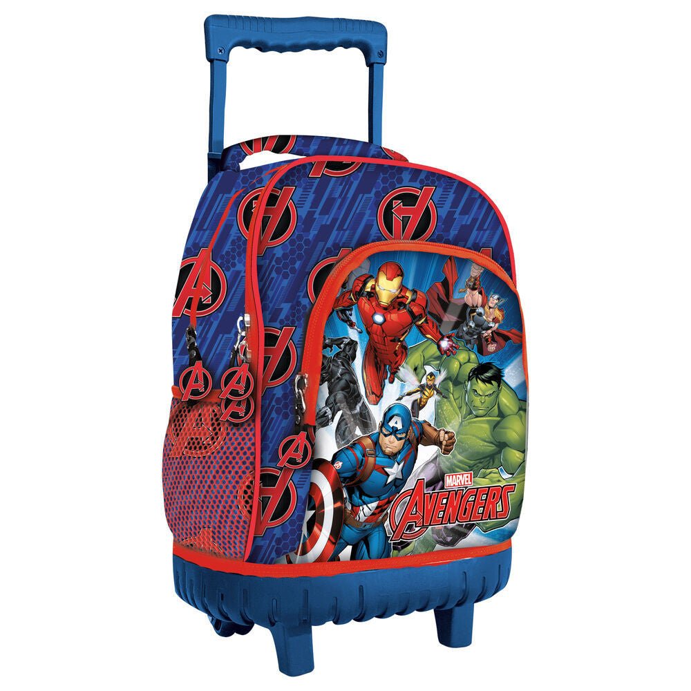 Avengers Marvel Premium Roll- , Tasche 44 cm Schultasche mit Rollen für Kinder – 44 × 33 × 22 cm