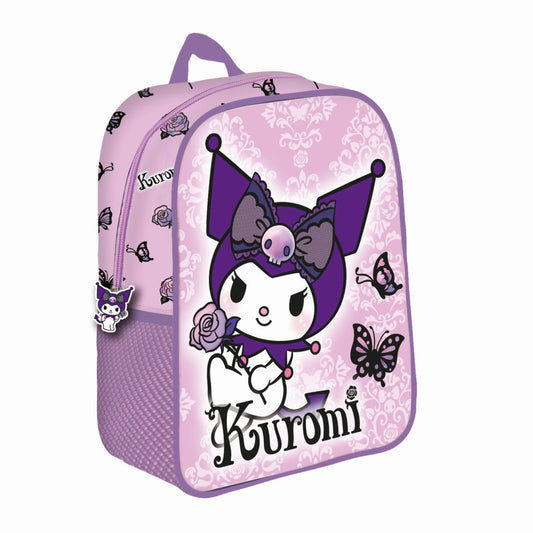 Hello Kitty Kuromi Purple Kids' Kindergarten Backpack - 30 x 24 x 8 cm