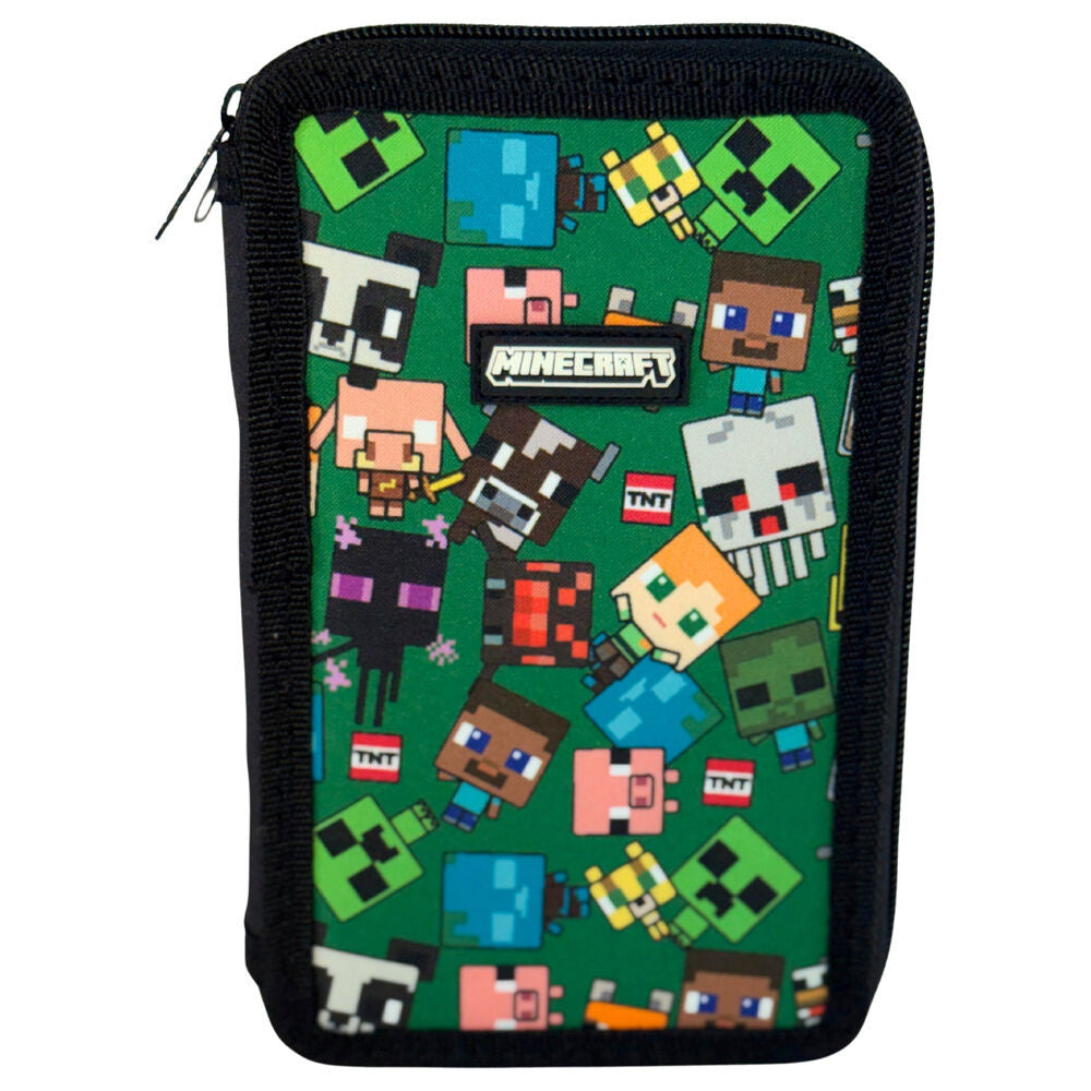 Trousse de toilette Minecraft Characters pour enfants – 20 x 13,5 x 6,5 cm