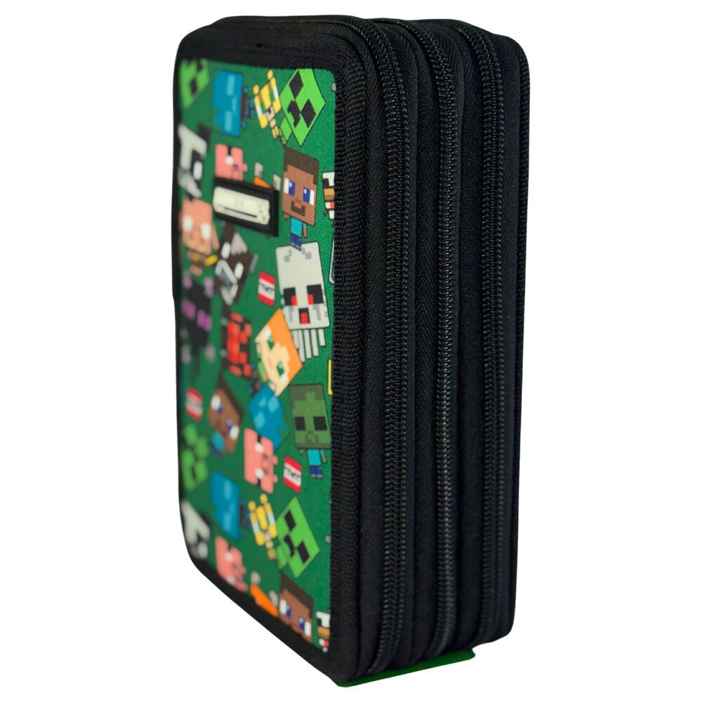 Trousse de toilette Minecraft Characters pour enfants – 20 x 13,5 x 6,5 cm