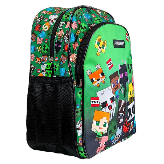 Minecraft Characters , Tasche 40 cm Schulranzen für Kinder – 40 × 30 × 17 cm