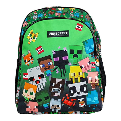 Minecraft Characters , Tasche 40 cm Schulranzen für Kinder – 40 × 30 × 17 cm