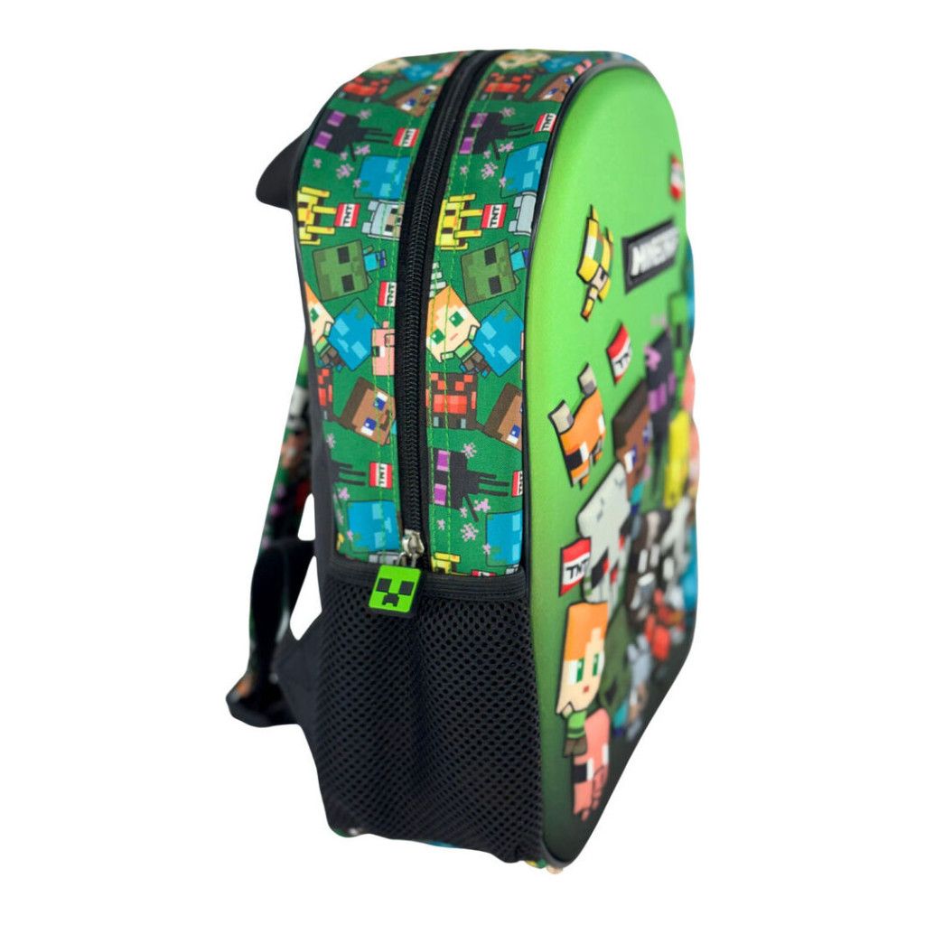 Sac à dos pour enfants maternelle sur le thème de Minecraft – 30 x 24 x 8 cm