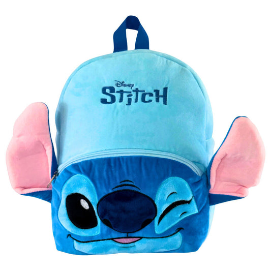 Disney Lilo and Stitch Wink Plush Backpack for Kids - 30 x 24 x 8 cm