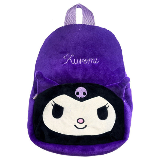 Hello Kitty Kuromi Plush Backpack Kindergarten Backpack for Children - 30 x 24 x 8 cm