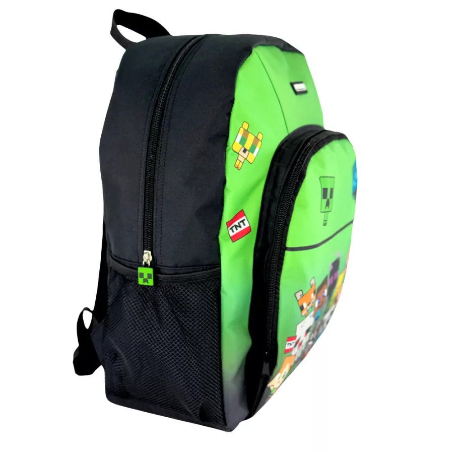 Minecraft Characters , Tasche 42 cm Schulranzen für Kinder – 42 × 32 × 16 cm