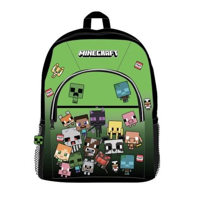 Minecraft Characters , Tasche 42 cm Schulranzen für Kinder – 42 × 32 × 16 cm