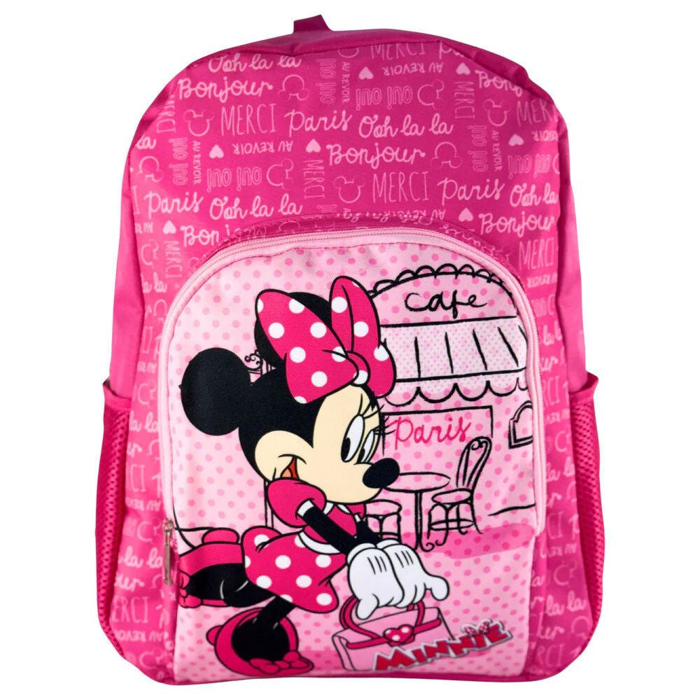 Disney Minnie Paris , Tasche 40 cm Schulranzen für Kinder – 40 × 30 × 15 cm
