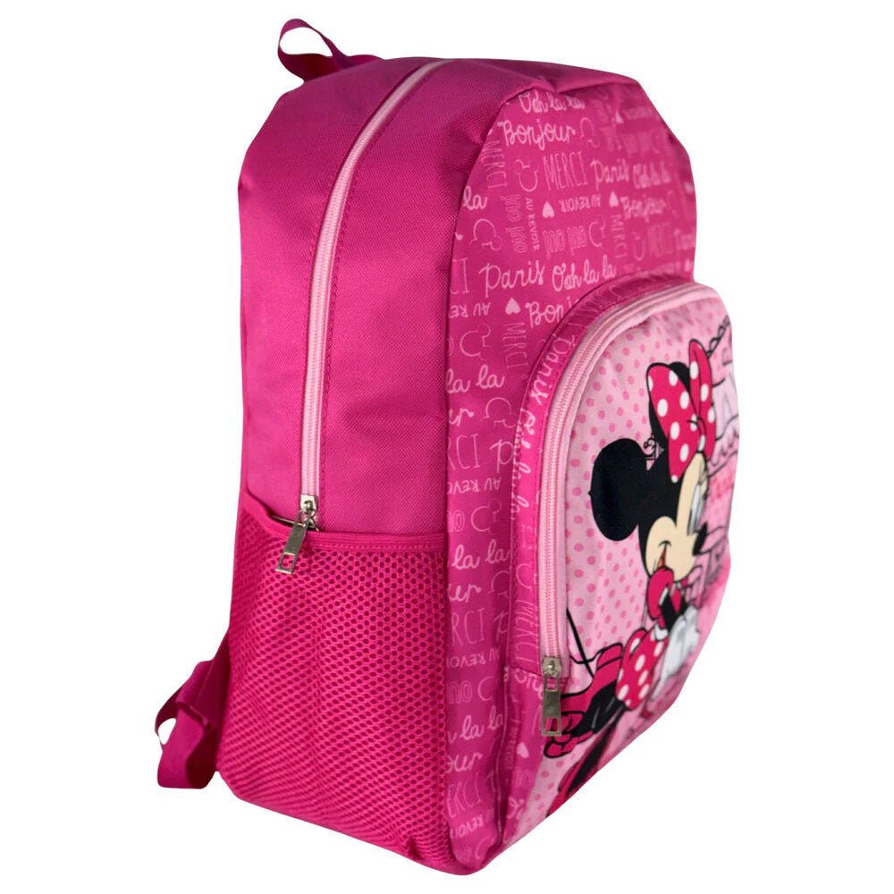 Disney Minnie Paris , Tasche 40 cm Schulranzen für Kinder – 40 × 30 × 15 cm