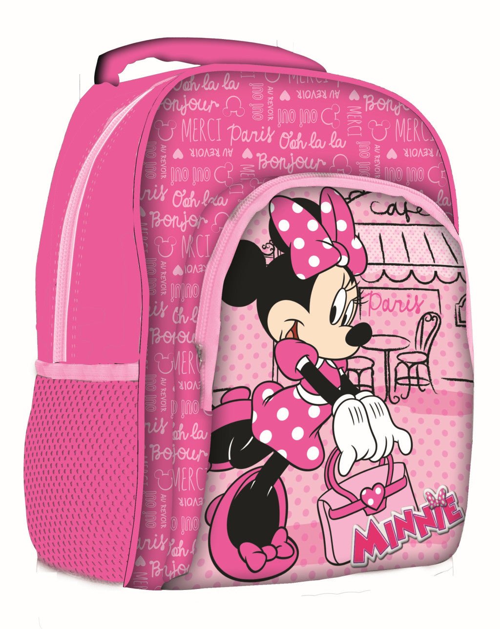 Disney Minnie Paris , Tasche 40 cm Schulranzen für Kinder – 40 × 30 × 15 cm