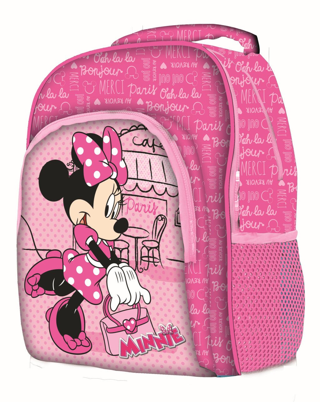 Disney Minnie Paris , Tasche 42 cm Schulranzen für Kinder – 42 × 32 × 16 cm