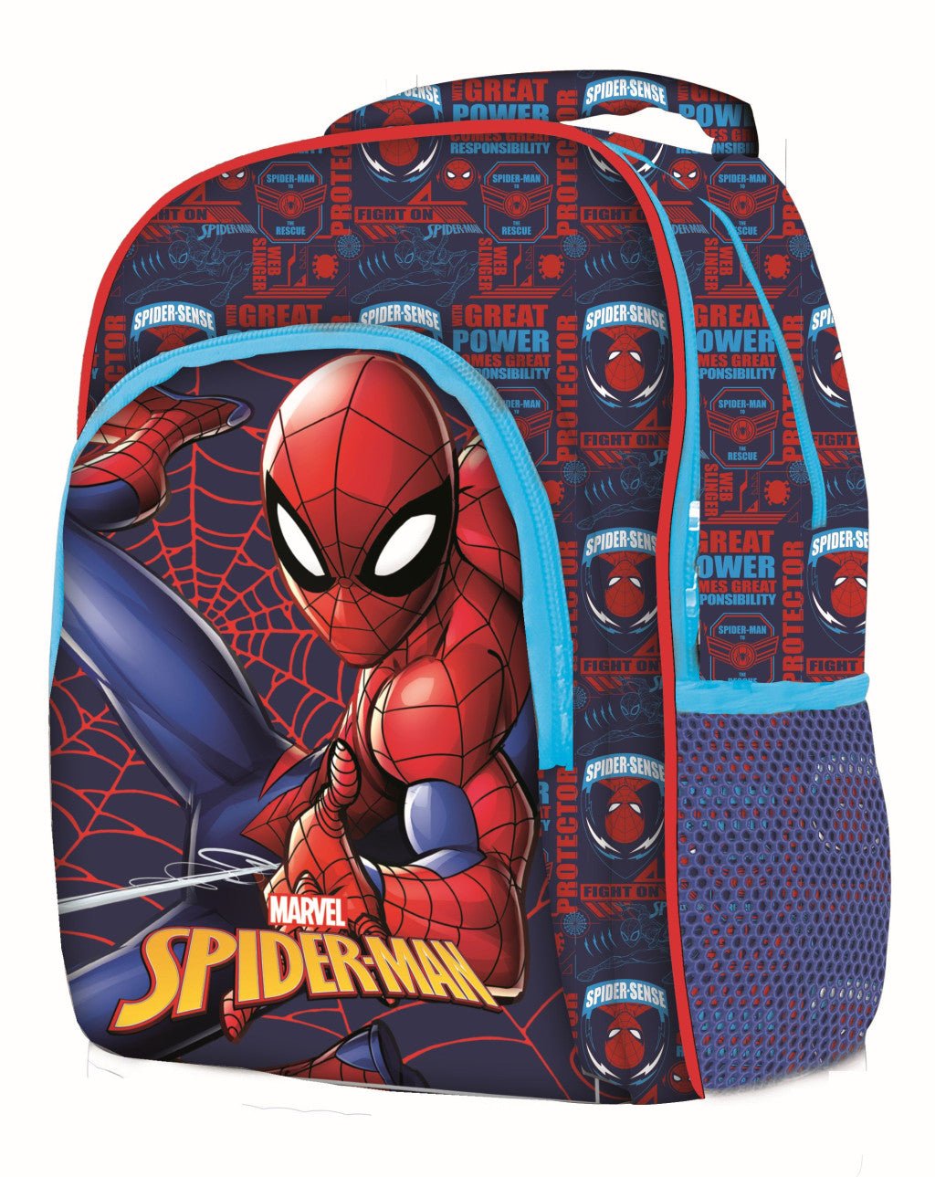 Spiderman Great Power , Tasche 42 cm Schulranzen für Kinder – 42 × 32 × 16 cm