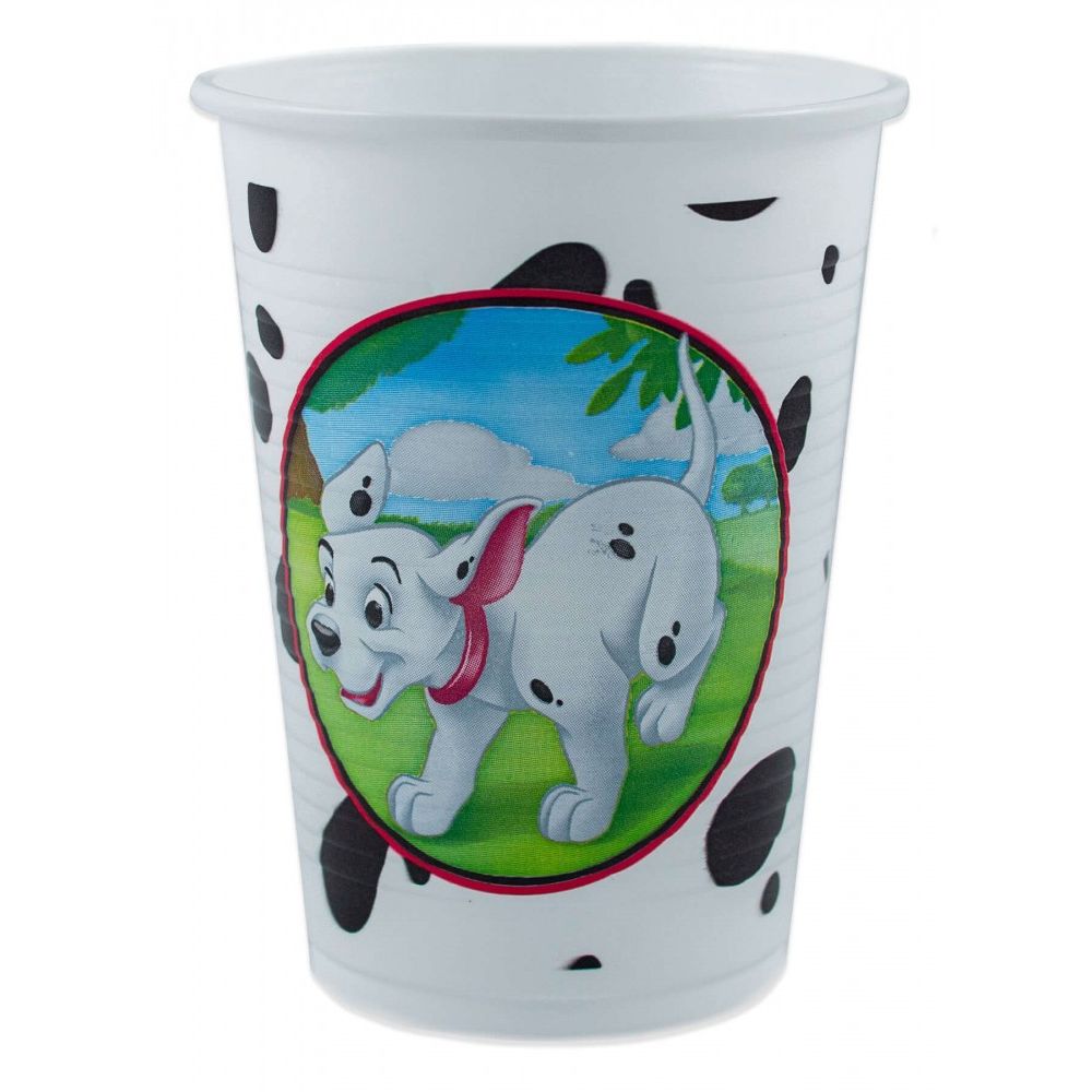 Disney 101 Dalmatiner Play Plastikbecher 8 Stk 200 ml