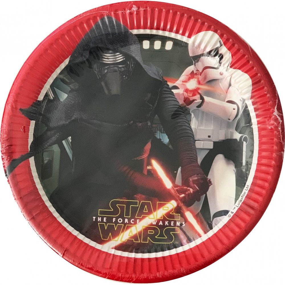 Star Wars Justice Pappteller 8 Stück 23 cm