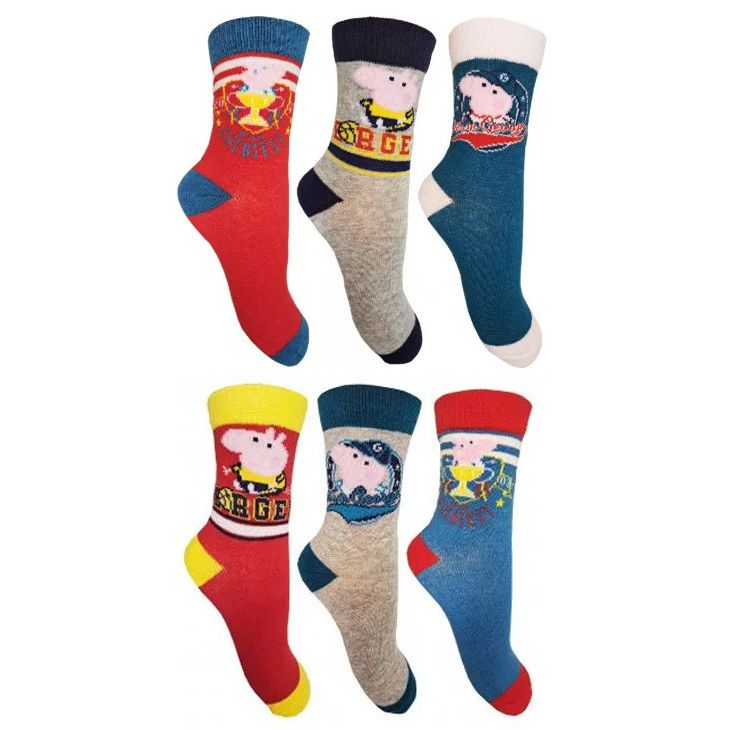 Peppa Wutz Kinder Socken 23-34