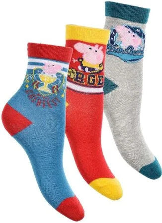 Peppa Wutz Kinder Socken 23-34