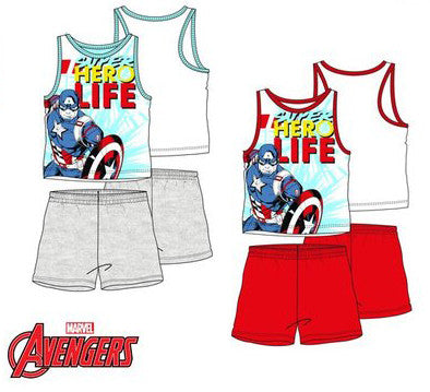 Avengers Kinderkurzpyjama 4-10 Jahre