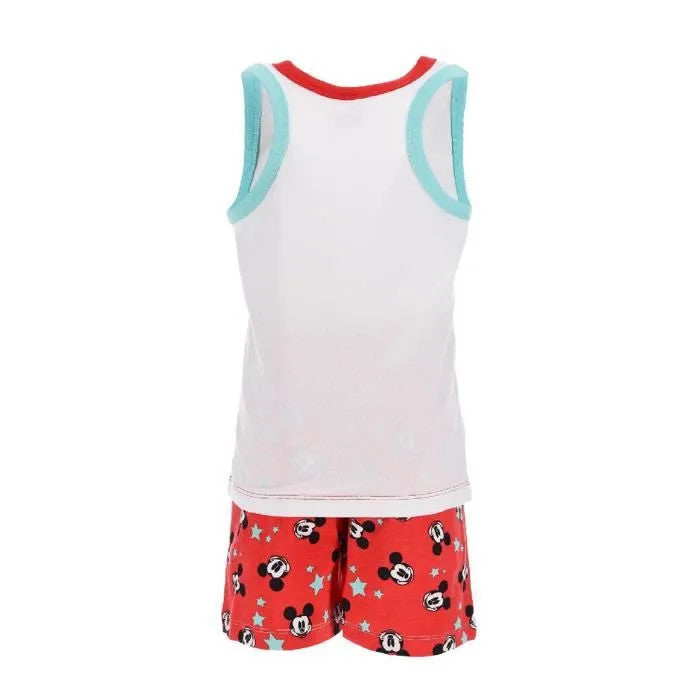 Disney Mickey Kinderkurzschlafanzug 3-8 Jahre