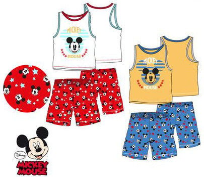 Disney Mickey Kinderkurzschlafanzug 3-8 Jahre