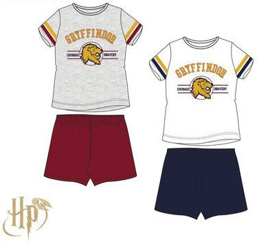 Harry Potter kurzer Kinderpyjama 6-12 Jahre