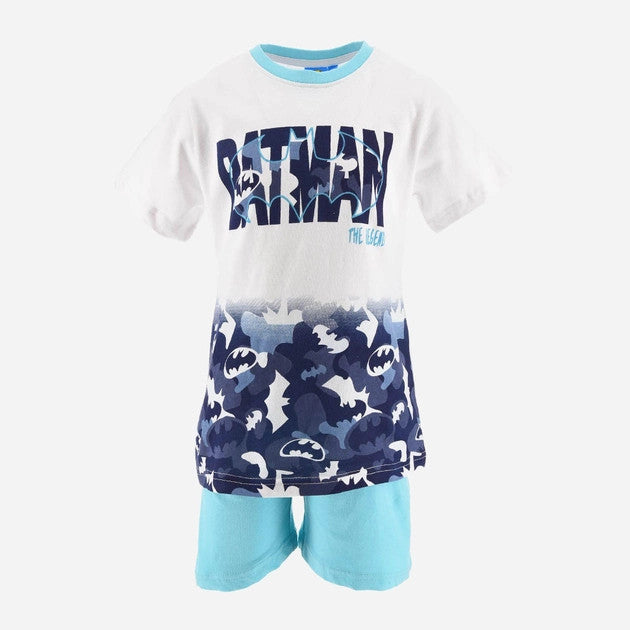 Batman kurzer Kinderpyjama 3-8 Jahre