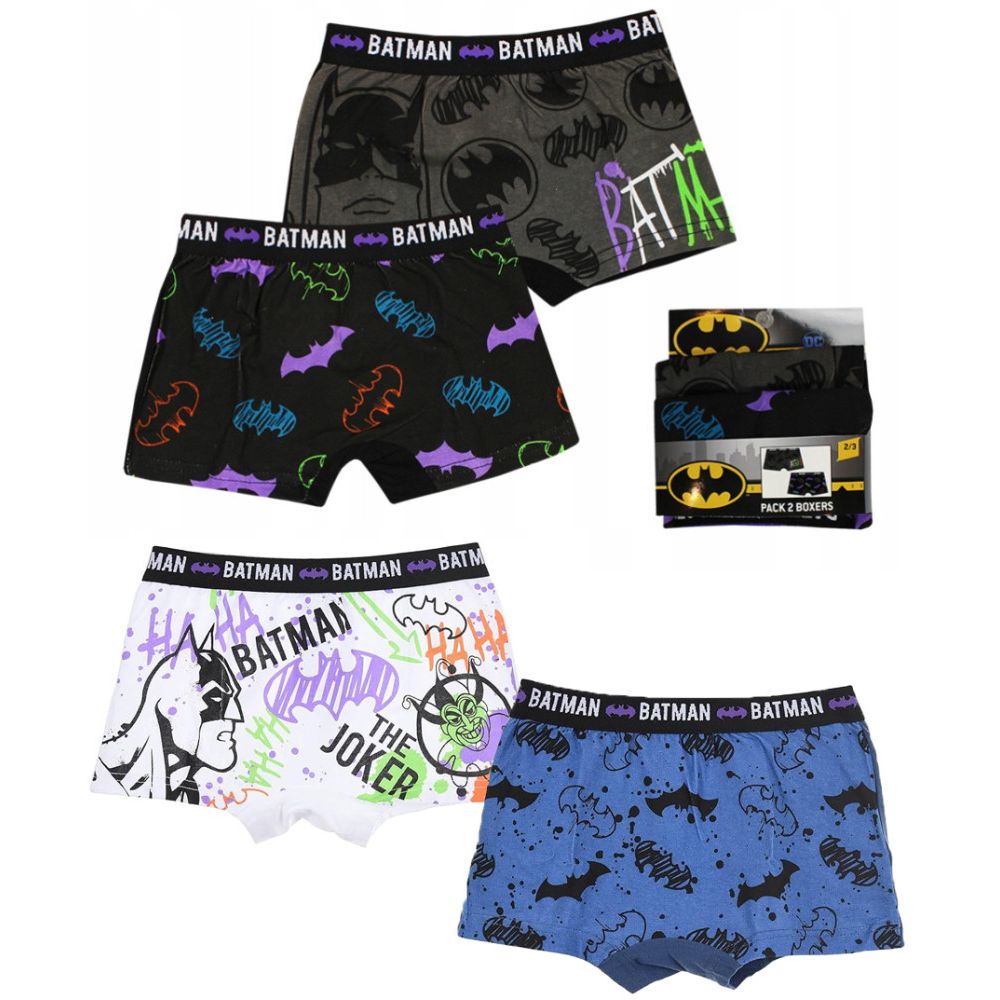Batman Kinderboxershorts 2 Stück/Paket