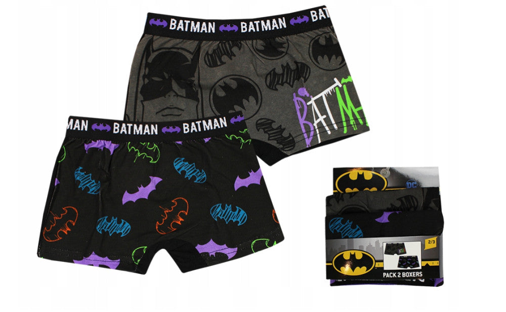 Batman Kinderboxershorts 2 Stück/Paket