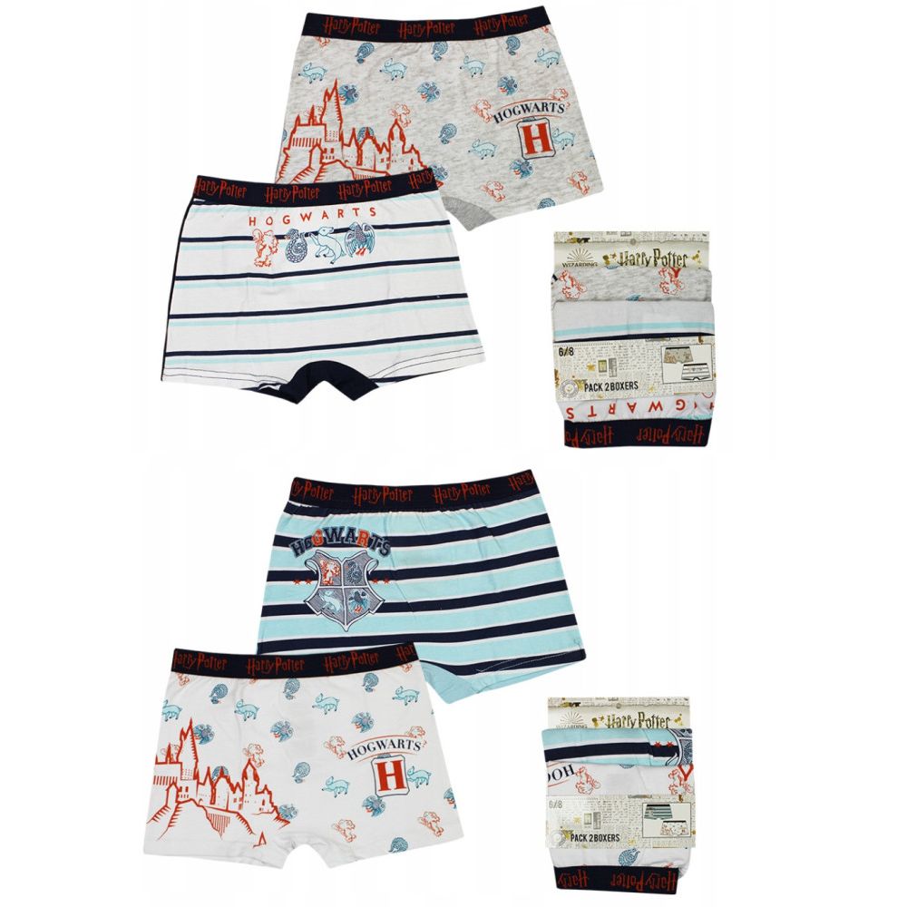 Harry Potter Kinder Boxershorts 2 Stück/Packung