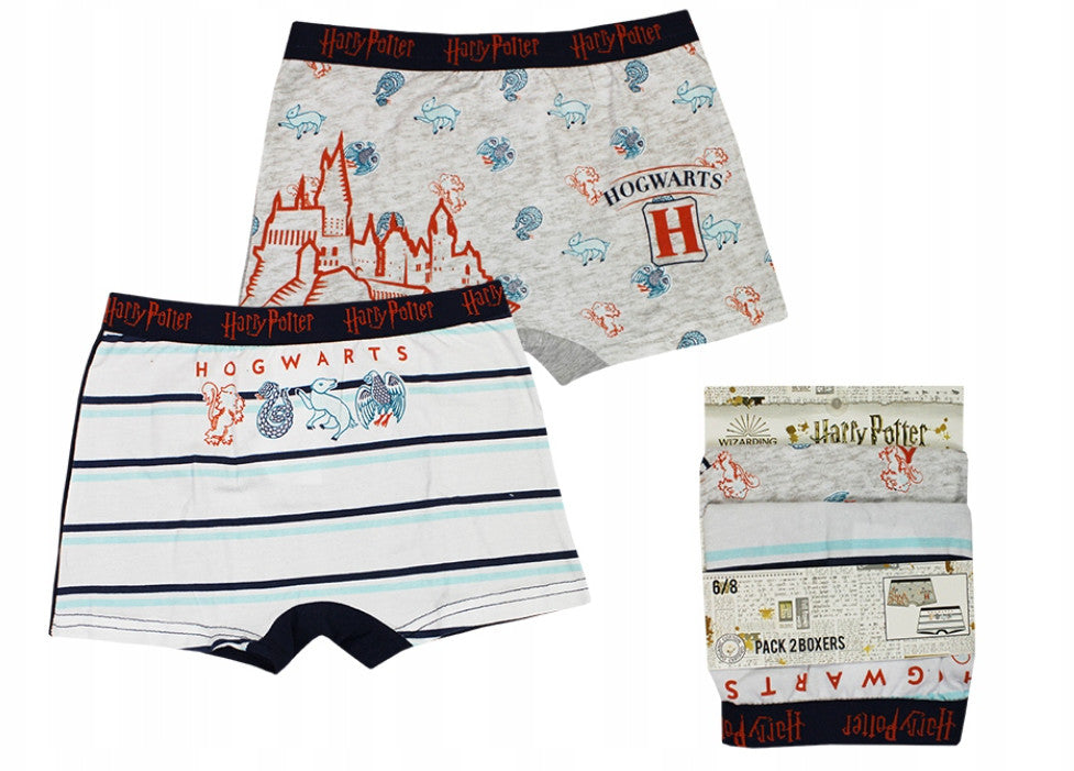 Harry Potter Kinder Boxershorts 2 Stück/Packung