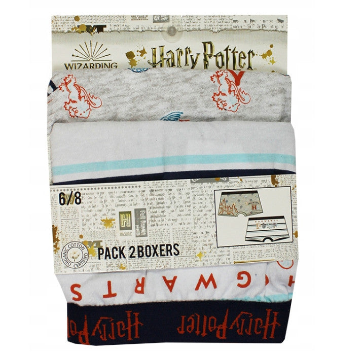 Harry Potter Kinder Boxershorts 2 Stück/Packung