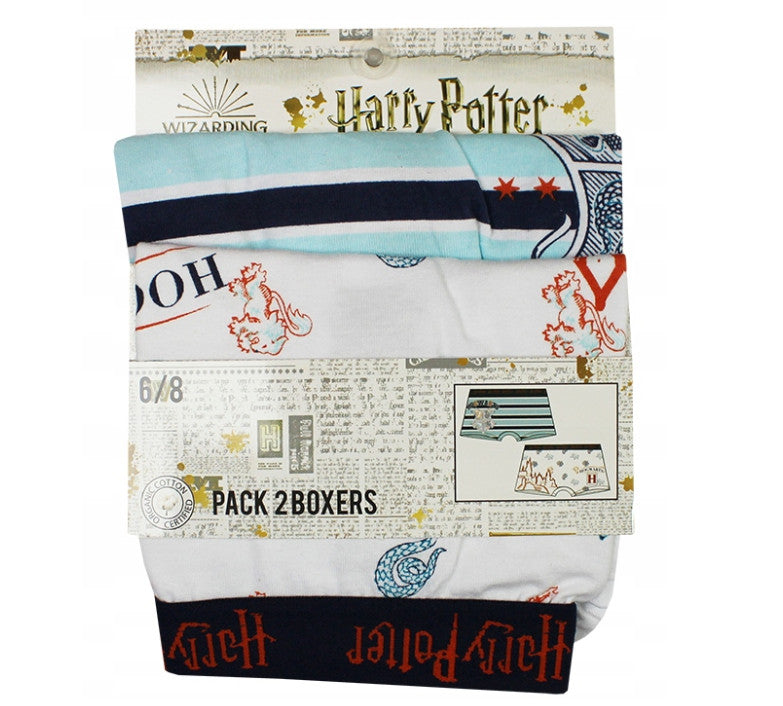 Harry Potter Kinder Boxershorts 2 Stück/Packung