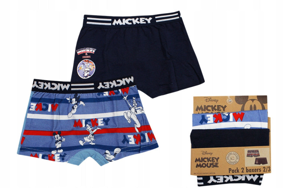 Disney Mickey Kinder Boxershorts 2 Stück/Packung