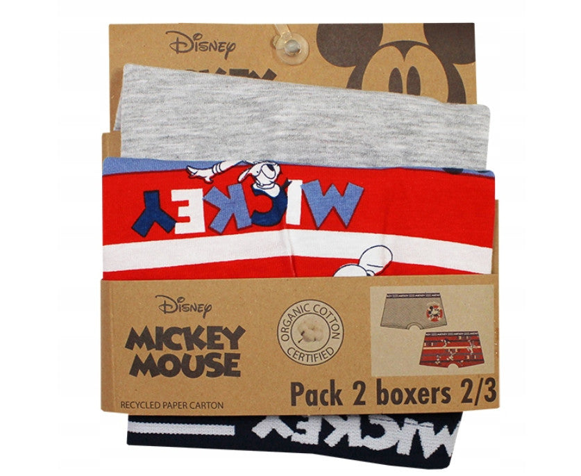 Disney Mickey Kinder Boxershorts 2 Stück/Packung