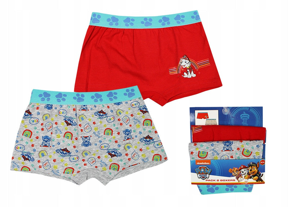 Paw Patrol Kinder Boxershorts 2 Stück/Packung