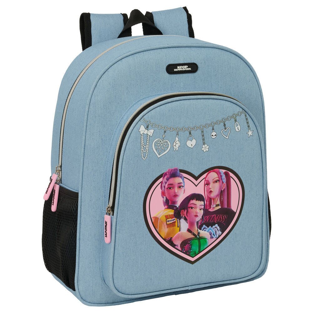 K-pop Demon Hunters Denim Dreams , Tasche 38 cm Schulranzen für Kinder – 38 cm