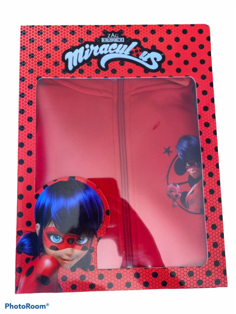 Miraculous Geschichten von Ladybug und Cat Noir Kinder Trainingsanzug, Jogginganzug 5-10 Jahre im Geschenkkarton