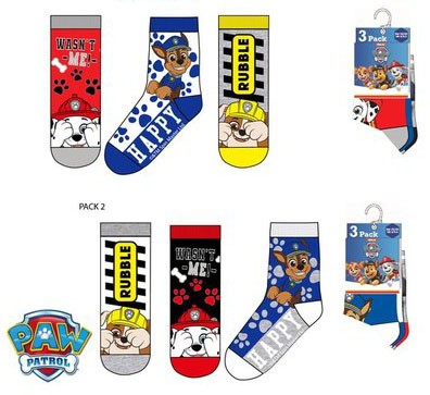 Paw Patrol Kinder Socken 23-34