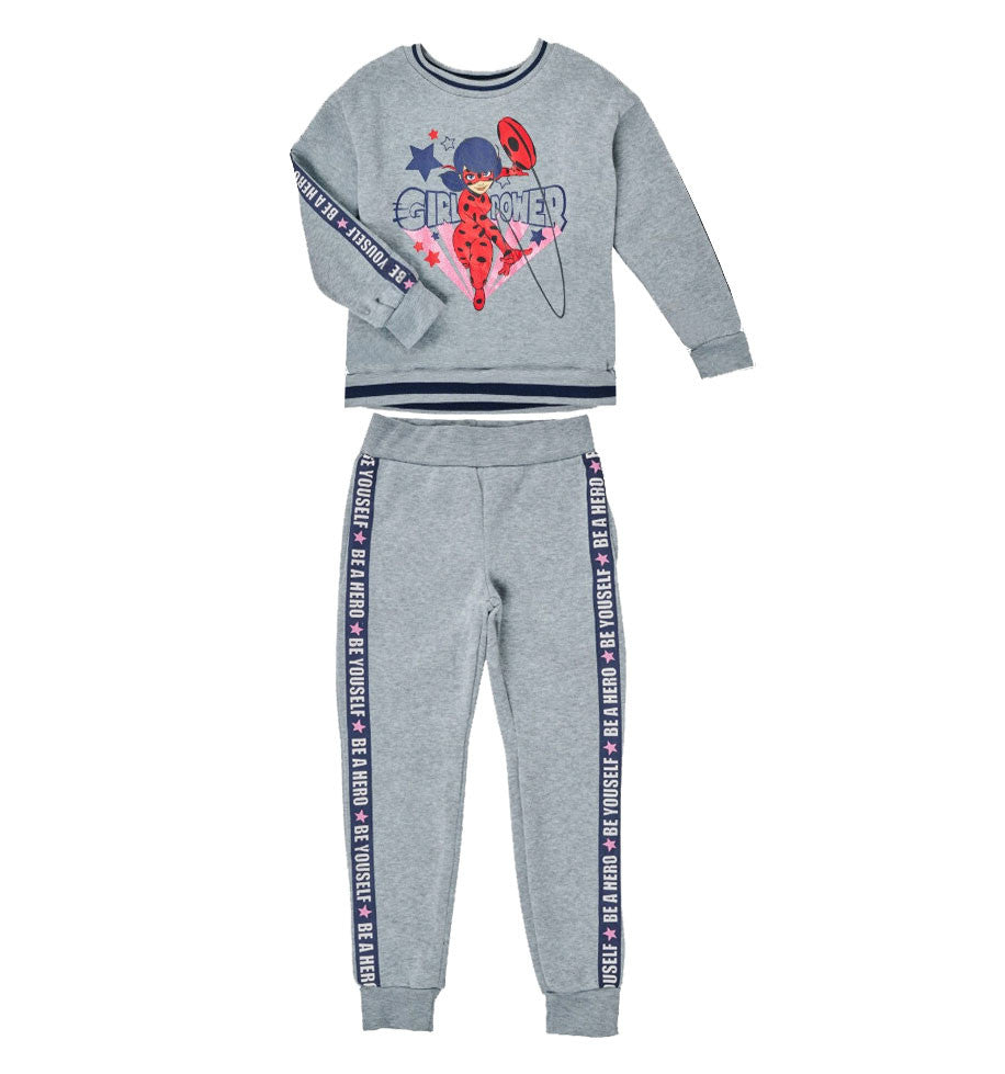 Miraculous Geschichten von Ladybug und Cat Noir Kinder Trainingsanzug, Jogging Set 4-8 Jahre