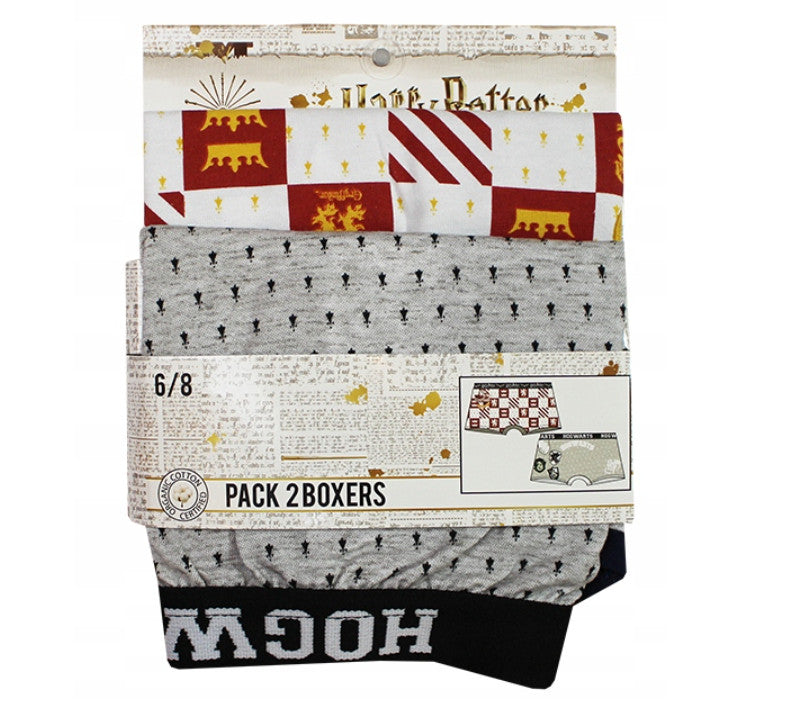 Harry Potter Kinder-Boxershorts 2 Stück/Paket