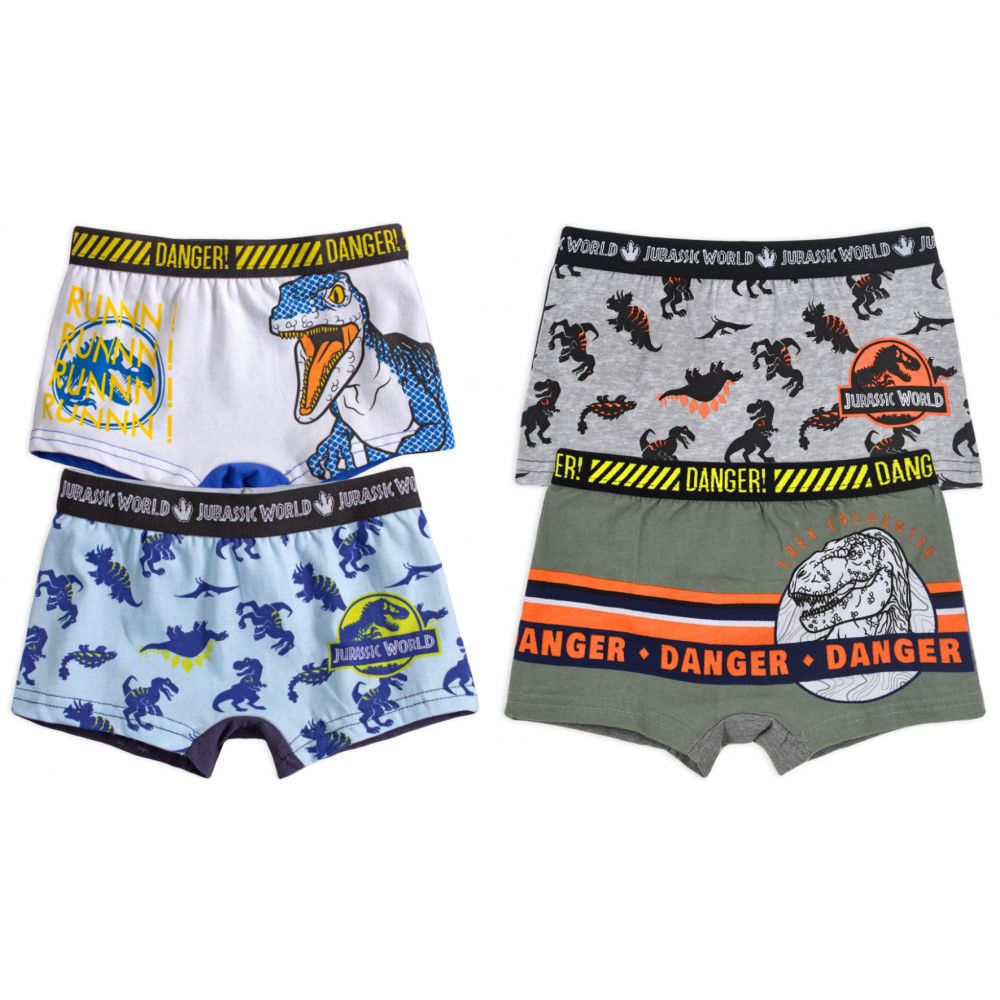 Jurassic World Kinder Boxershorts 2 Stück/Packung