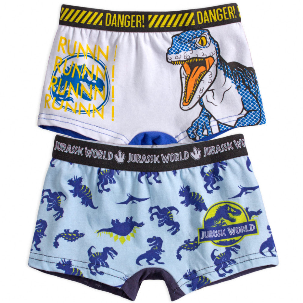 Jurassic World Kinder Boxershorts 2 Stück/Packung