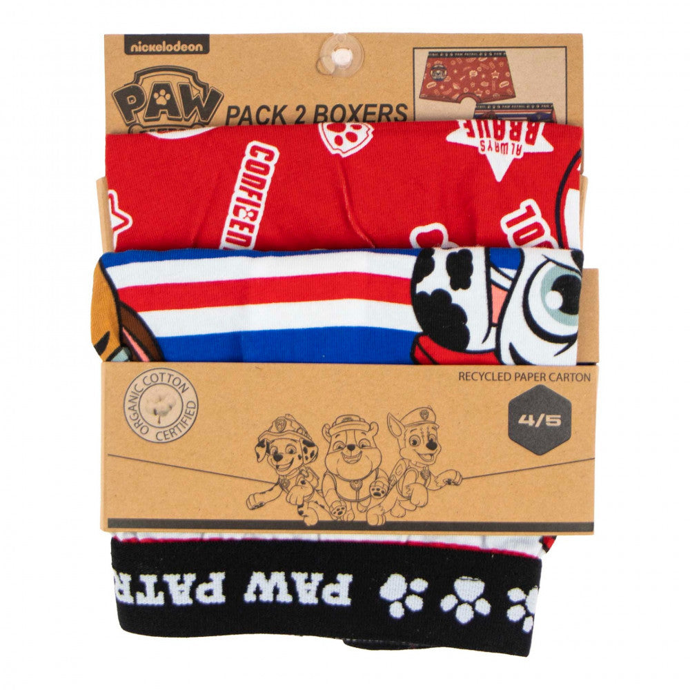 Paw Patrol Kinder Boxershorts 2 Stück/Packung