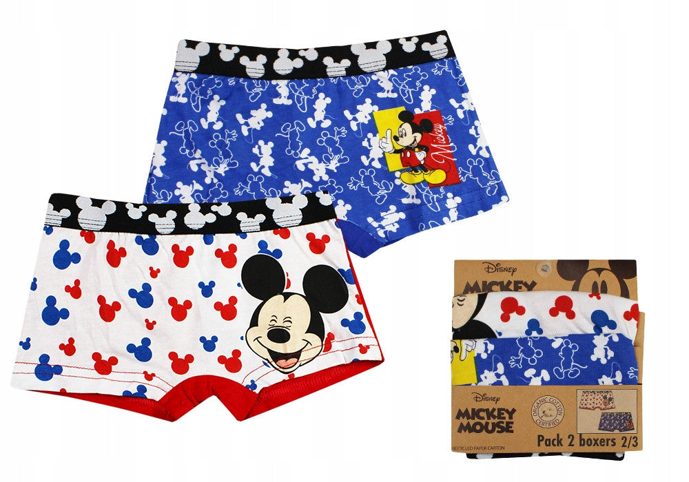 Disney Mickey Kinder Boxershorts 2 Stück/Packung