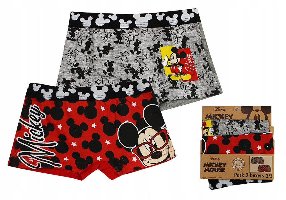 Disney Mickey Kinder Boxershorts 2 Stück/Packung