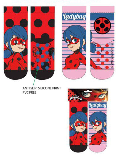 Miraculous Geschichten von Ladybug und Cat Noir Kinder dicke rutschfeste Socken 23-34