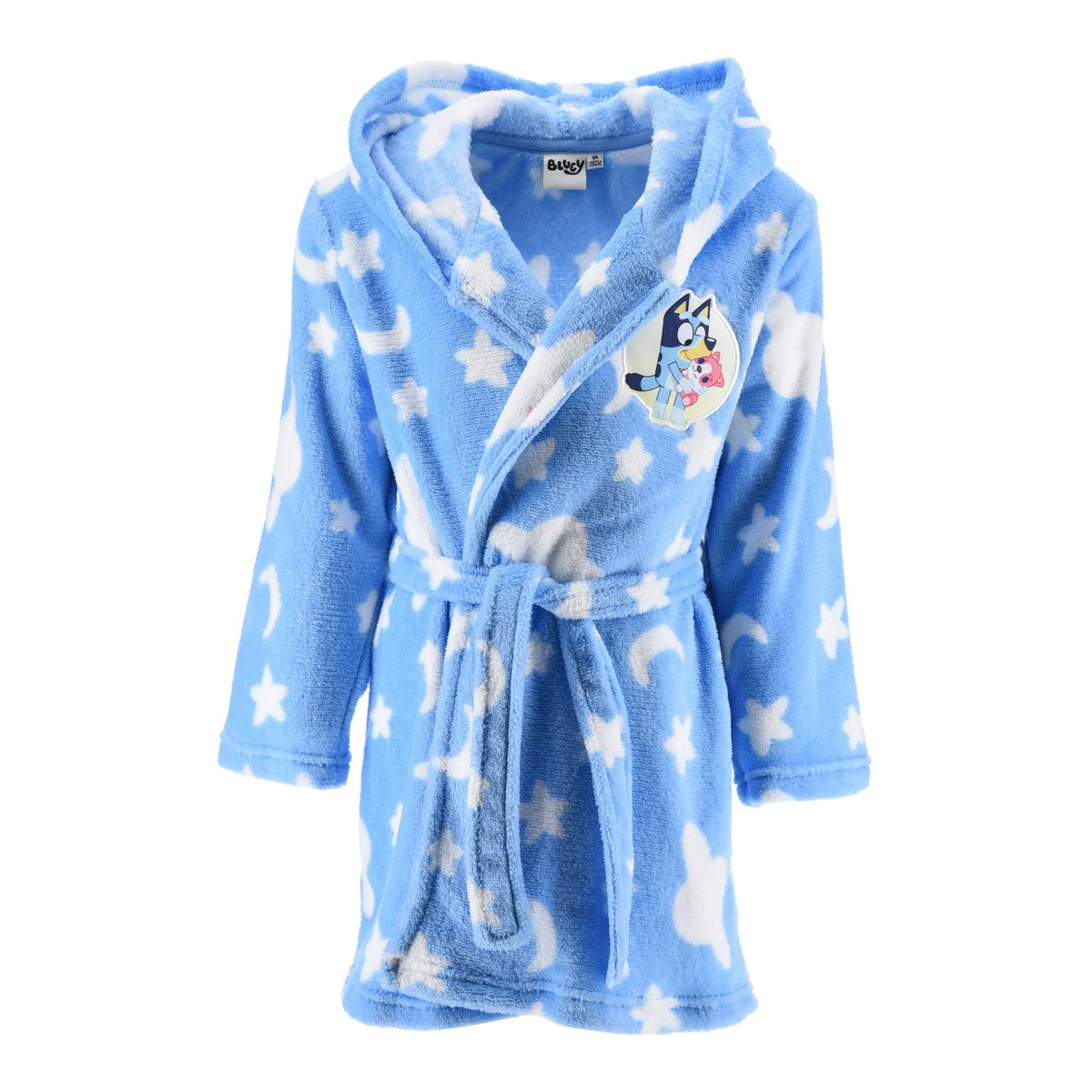 Bluey Blue Kinderbademantel 3 - 6 Jahre / 98 - 116 cm