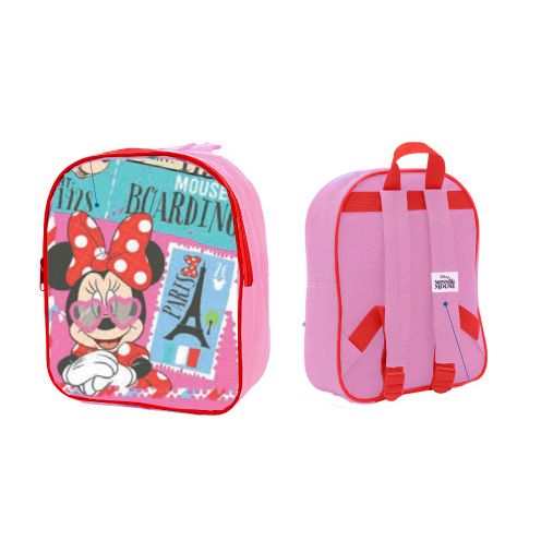 Disney Minnie Paris Nursery Backpack for Kids - 27 x 21 cm